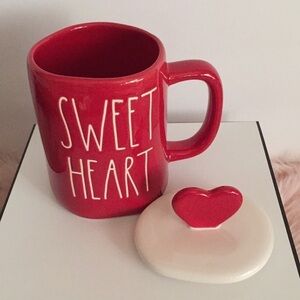 NWT Rae Dunn Sweet Heart Covered Mug